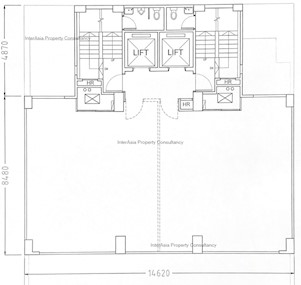利威商业大厦 -标准平面图