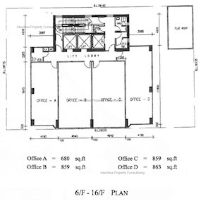 Wing Kwok Centre -Typical Floorplan